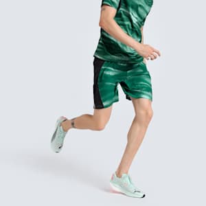 VELOCITY All-Over Print Men's 7" Running Shorts, Green Moon, extralarge-IND